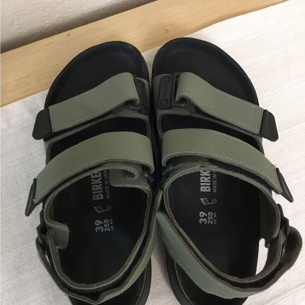 Birkenstock Tatacoa Futura Khaki Hiking Trail Water Sandals Size 39 - Picture 4 of 9